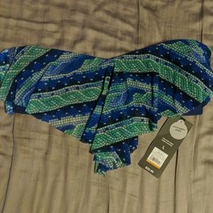 Strapless bikini top